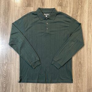 EUC - MENS ARCHITECT LONG SLEEVE COLLARD SHIRT